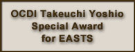 OCDI Takeuchi Yoshio Special Award for EASTS